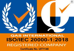 Certificate image of ISO/IEC 20000-1:2018